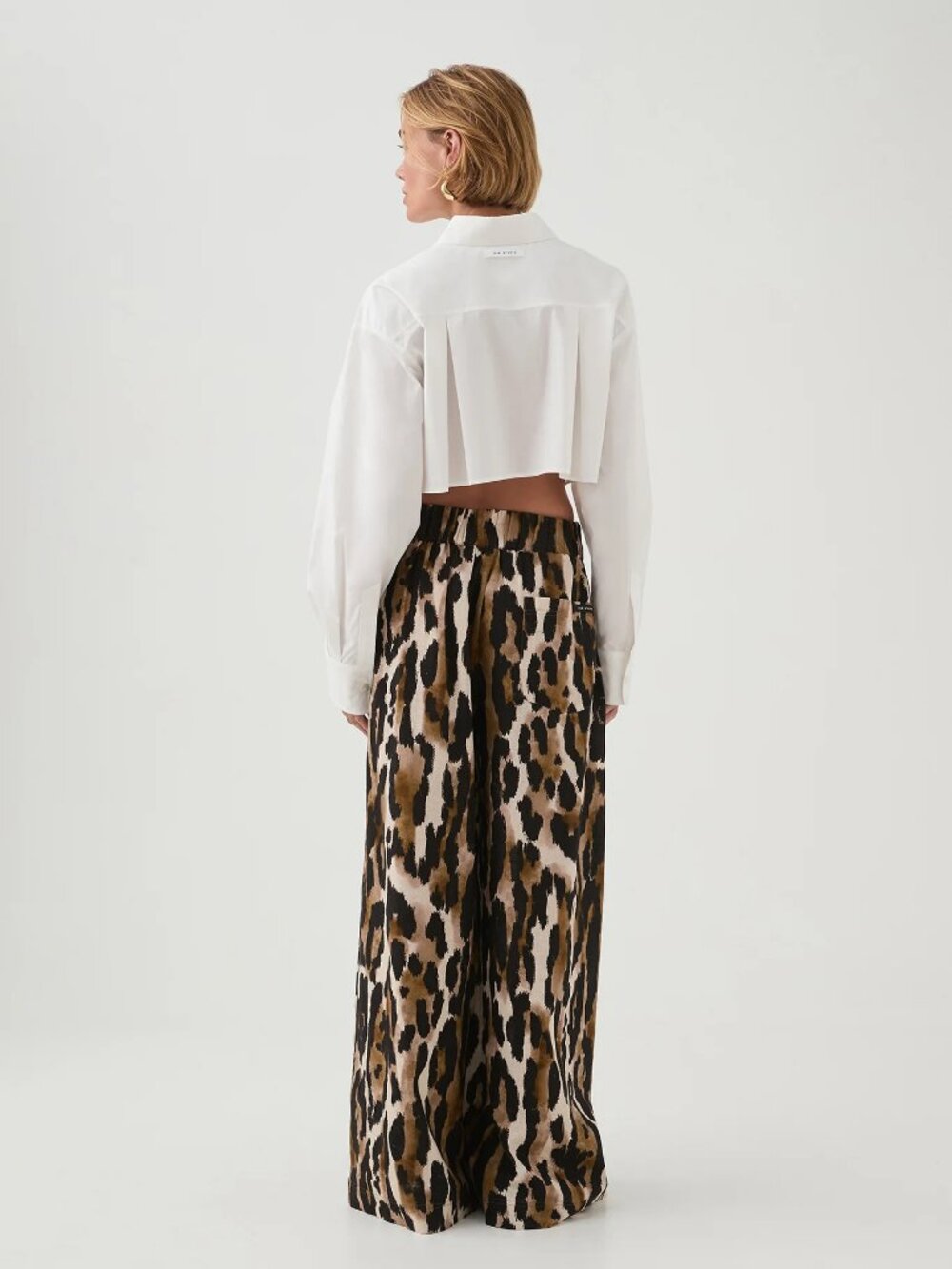 NEW! 199.00 AJE STUDIO SIENNA ANIMAL PRINT DENIM JEANS - Picture 5 of 11